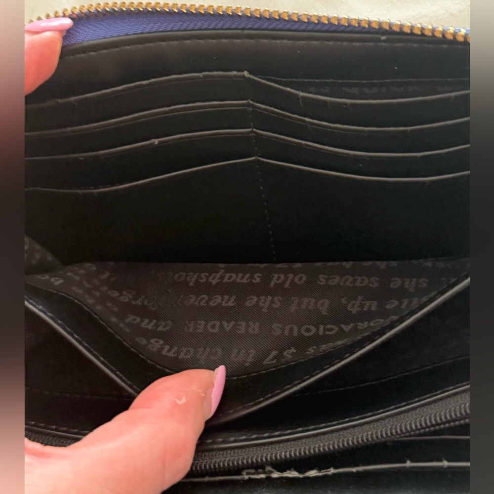 Kate Spade New York Hawthorne Lane Lacey Butterfly Wallet - Picture 8 of 12